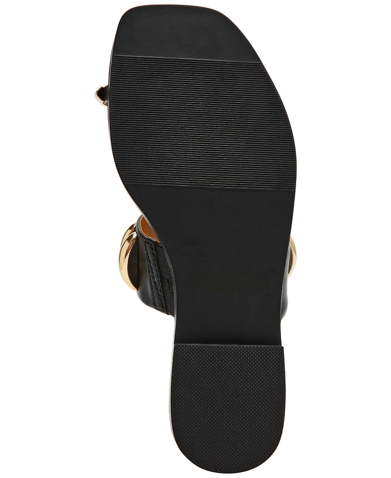 Dv Dolce Vita Women's Moon Embellished Thong Slide Flat Sandals
