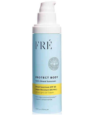 Fre Protect Body 100% Mineral Sunscreen Spf 50, 3.38 oz.