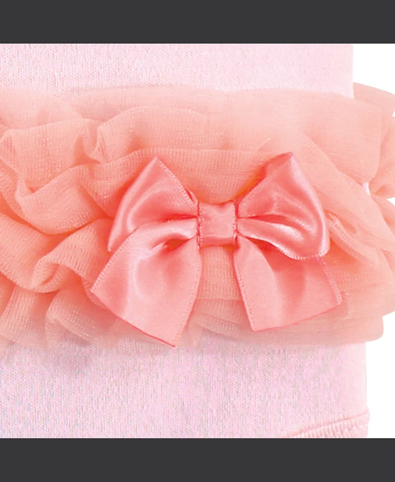 Little Treasure Baby Girls Treasure Cotton Single-Piece Clothing