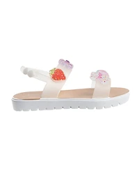 Bebe Little Girls Fun and Comfortable Summer with Novelty Charms Sandals