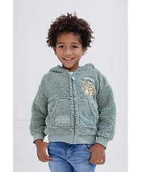 The Mandalorian Toddler Boys Star Wars Grogu Cozy Sherpa Cosplay Hoodie
