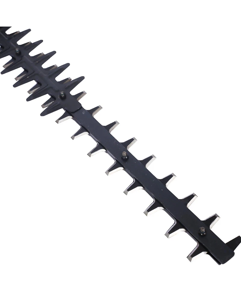 26cc 2 cycle gas powered hedge trimmer , double sided blade 24",recoil gasoline trim blade