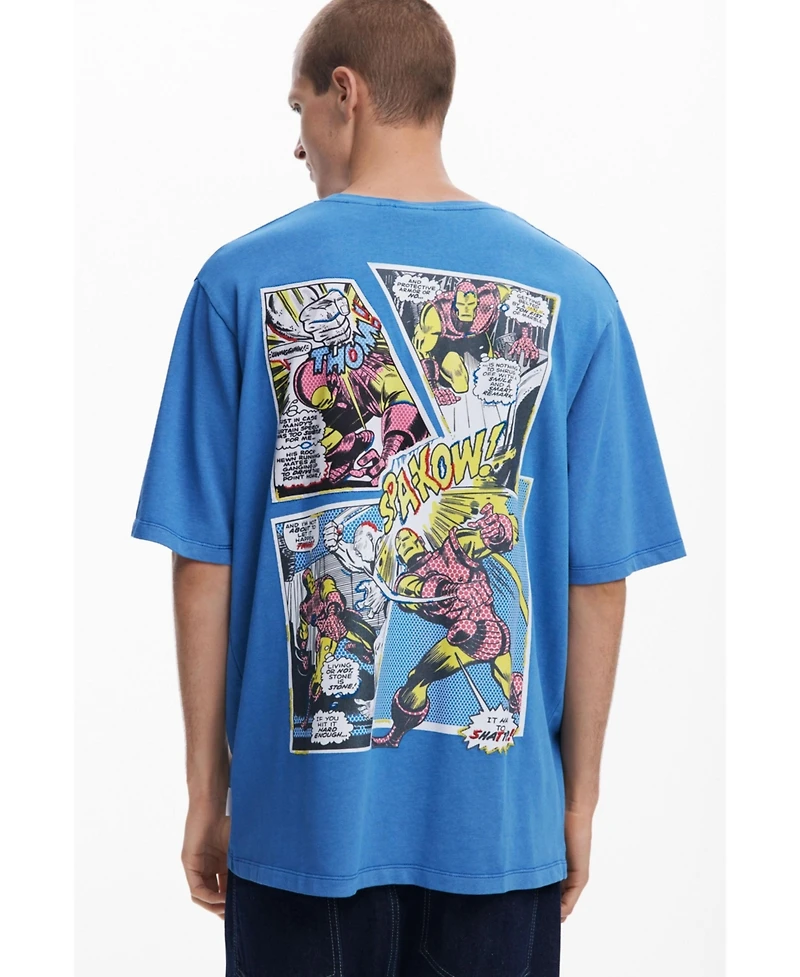 Desigual Men's Ironman Marvel T-shirt