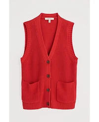 Seasalt Cornwall Women's Swanpool Button Front Vest