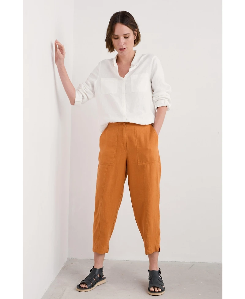 Seasalt Cornwall Women's Saltings Cropped Capri Pants