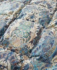 Unikome Vintage Paisley Goose Down Feather Comforter