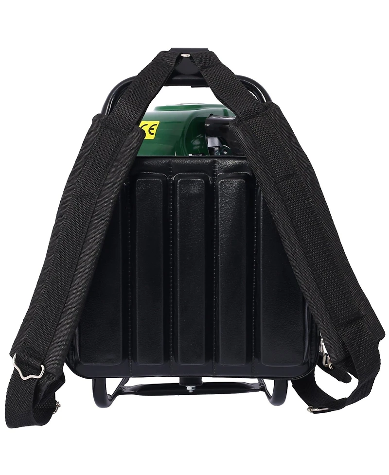 Backpack 4 in 1 Multi-Functional Trimming Tool, 31CC 4-stroke Garden Tool System with Gas Pole Saw, Hedge Trimmer, Grass Trimmer, and Brush Cutter Epa