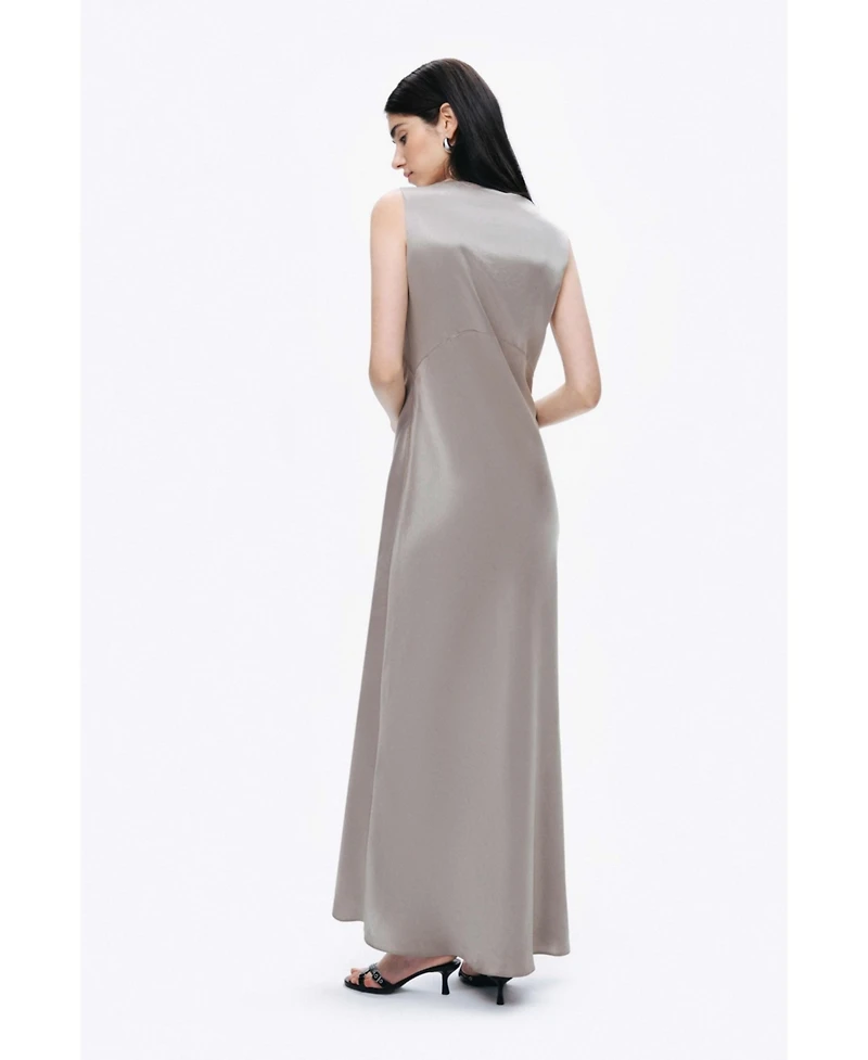 Nocturne Women's Cowl Neck Maxi Dress