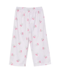 Gerber Toddler Girls 2-Piece Button Up Pajama Set, Berries