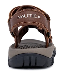 Nautica Men's Bulty Round Toe Strappy Sandals