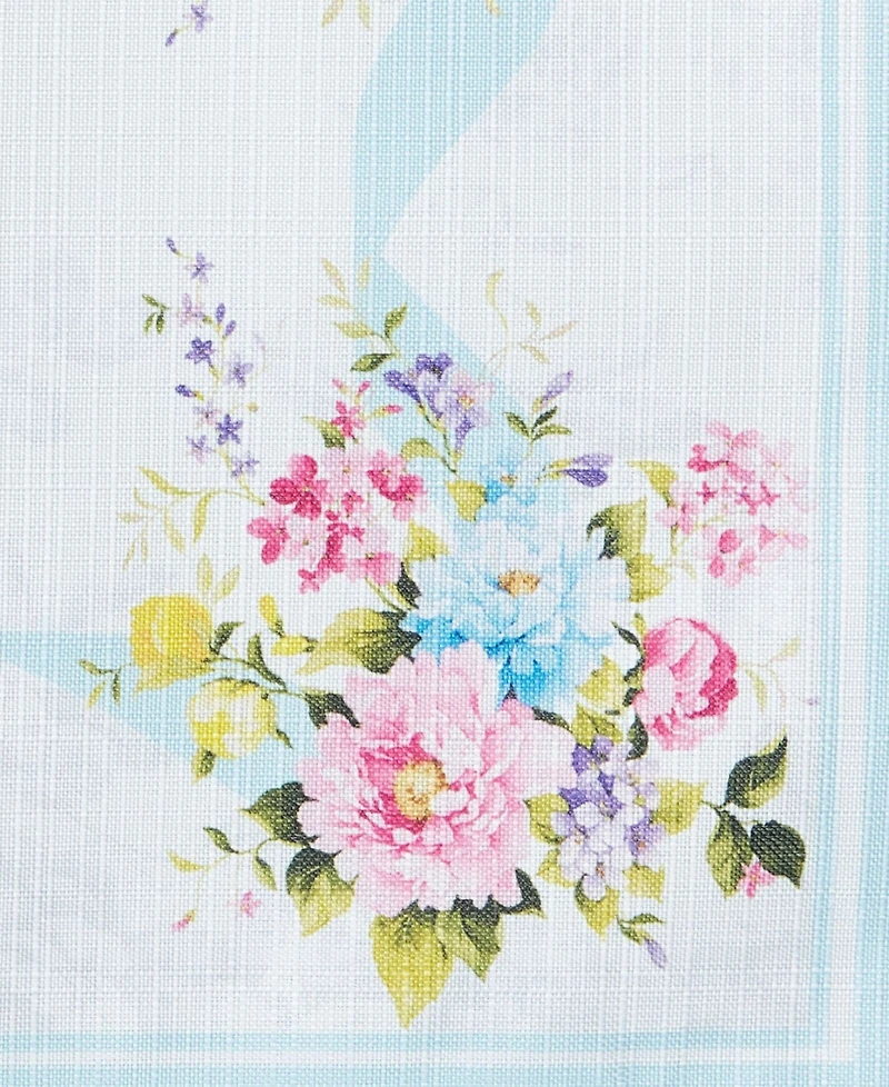 Elrene Rose Cottage Engineered Tablecloth, 70" Round