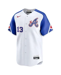 Nike Men's Ronald Acuna Jr. White Atlanta Braves City Connect Limited Player Jersey