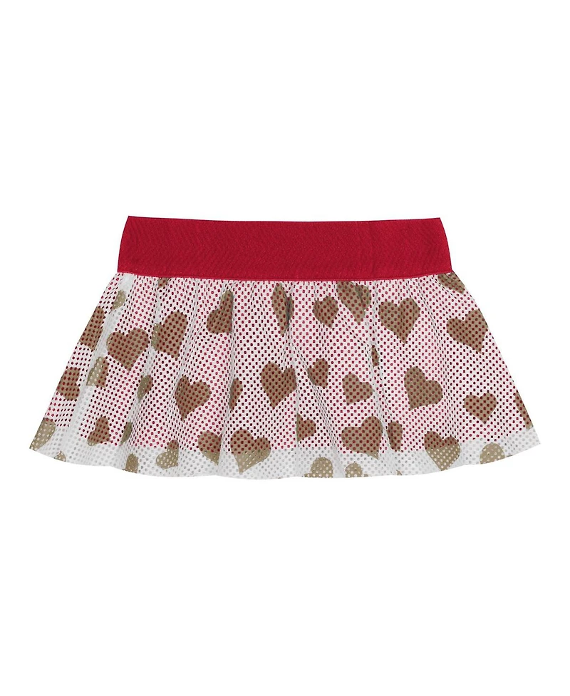Outerstuff Baby Boys and Girls San Francisco 49ers Love My Team Bodysuit Skirt Set