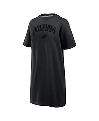 Fanatics Women's Black Miami Dolphins Elements Go Tri-Blend Dress