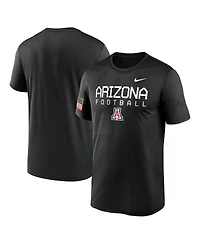 Nike Men's Black Arizona Wildcats 2024 Military Appreciation Legend Performance T-Shirt