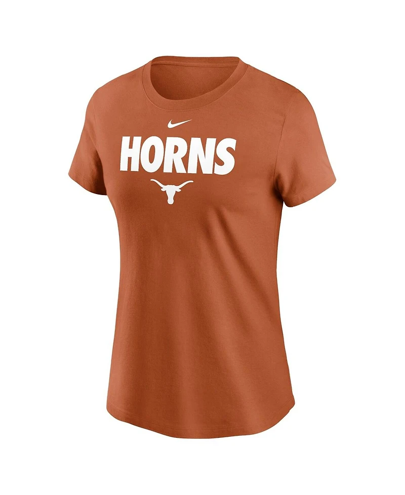 Nike Women's Texas Orange Longhorns Local Ultimate Chant T-Shirt