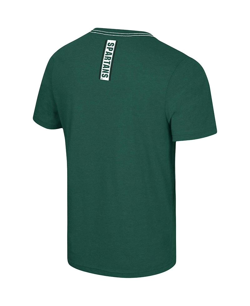 Colosseum Men's Green Michigan State Spartans No Problemo T-Shirt