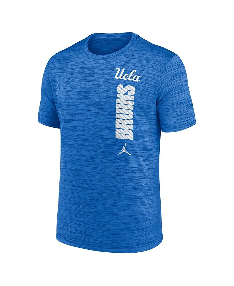 Jordan Men's Blue Ucla Bruins 2024 Sideline Velocity Performance T-Shirt