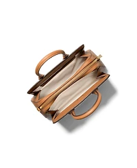 Michael Kors Laila Small Signature Logo Satchel