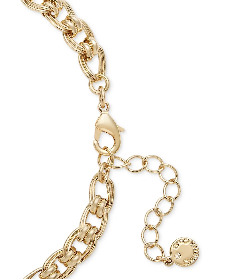 Charter Club Gold-Tone Stone & Imitation Pearl Layered Statement Necklace, 17" + 2" extender, Exclusively at Macy's