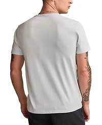 Lucky Brand Men's Venice Burnout Notch Neck Tee T-shirts