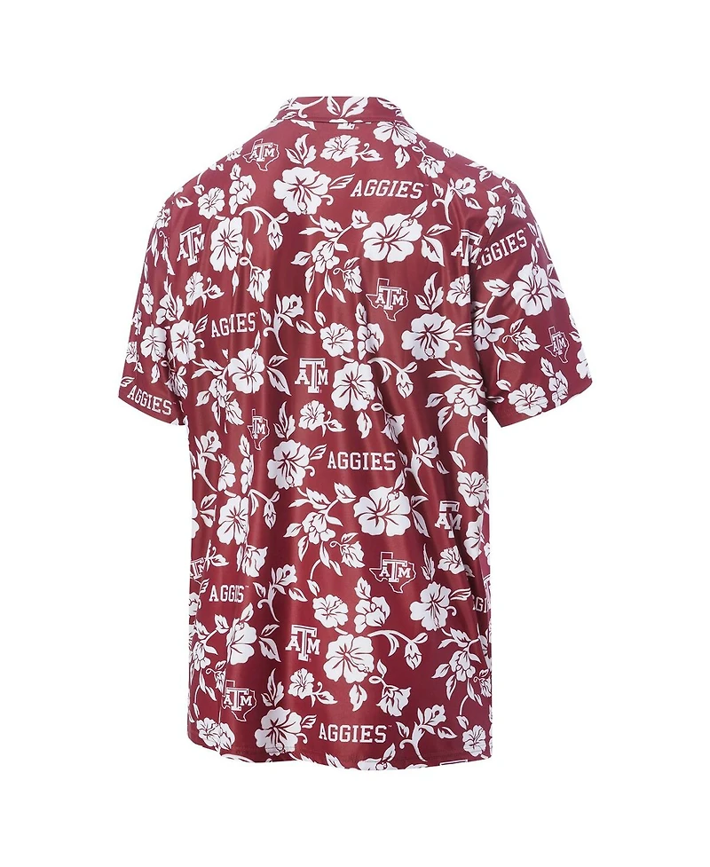 Reyn Spooner Men's Maroon Texas A M Aggies Performance Polo Shirt