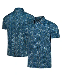 Breezy Golf Men's Navy The Players One Splash Please Polo Shirt