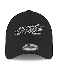 New Era Men's Black William Byron 2025 Daytona 500 Champion 9FORTY Adjustable Hat
