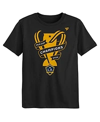 Fanatics Preschool Black La Galaxy 2024 Mls Cup Champions Locker Room T-Shirt