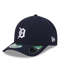 New Era Men's Navy Detroit Tigers Player Replica 9FORTY Adjustable Hat