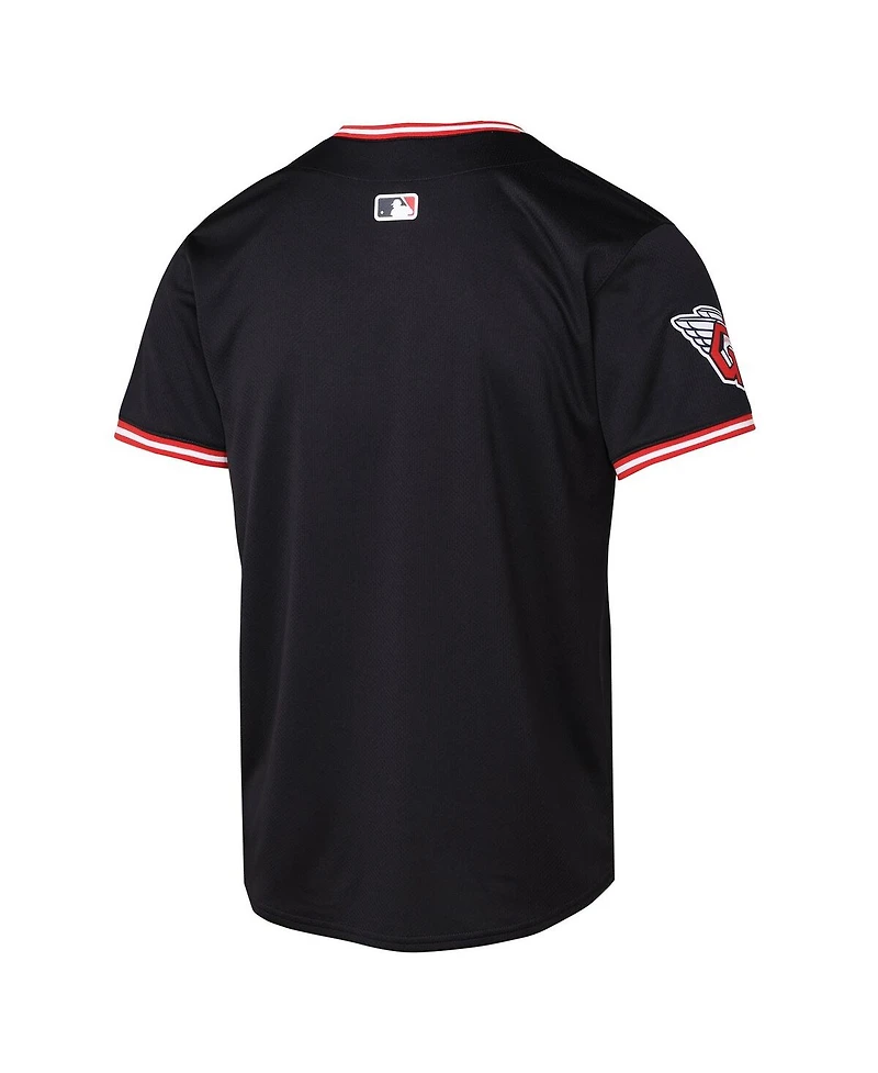 Nike Big Boys and Girls Navy Cleveland Guardians Limited Jersey