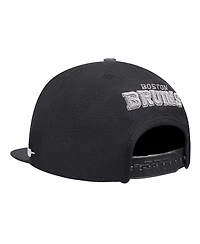 Pro Standard Men's Cream Boston Bruins French Terry Snapback Hat