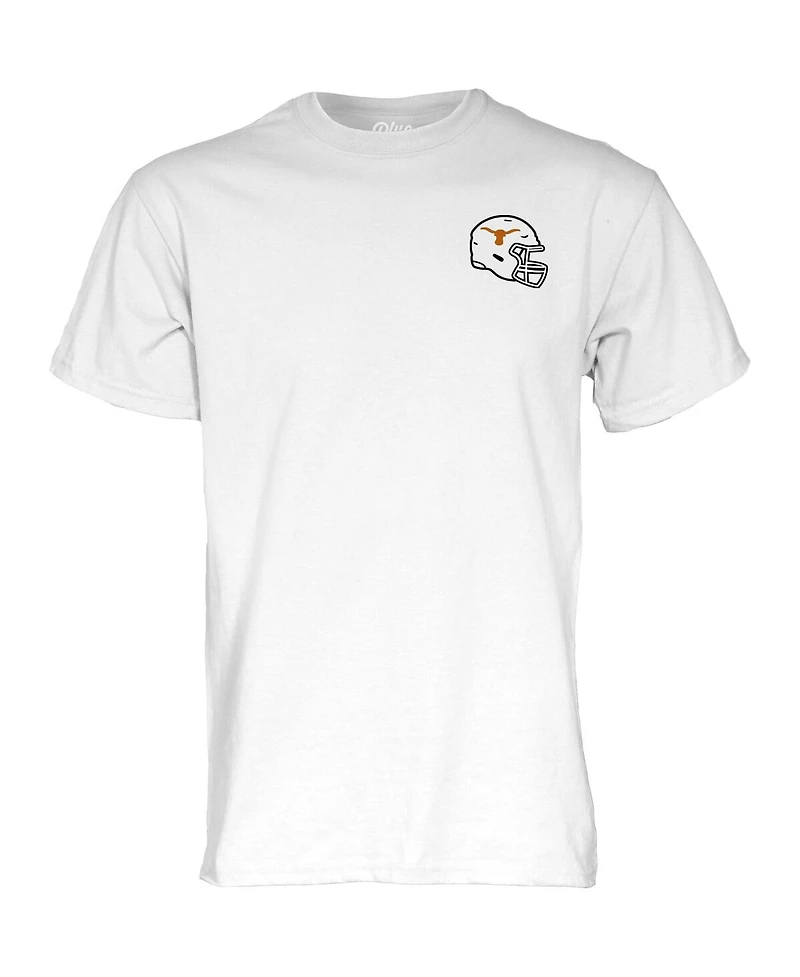 Blue 84 Men's and Women's White Texas Longhorns vs. Georgia Bulldogs 2024 Matchup T-Shirt