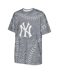 Outerstuff Big Boys and Girls Navy New York Yankees Slide Score Bold T-Shirt