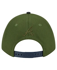 New Era Men's Dark Green Atlanta Braves City Feature 9FORTY A-Frame Adjustable Hat