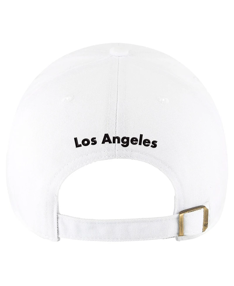 '47 Brand Men's White Tgl Los Angeles Golf Club Clean Up Adjustable Hat