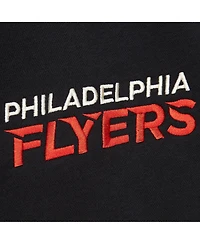 Mitchell & Ness Women's Black Philadelphia Flyers Heritage Lace-Up Pullover Sweatshirt
