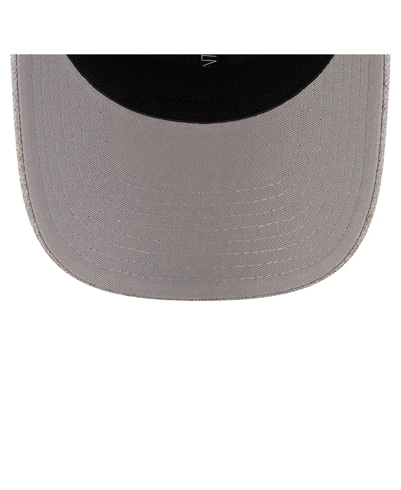 New Era Men's Heather Gray Philadelphia Union 9SEVENTY Coolera Stretch-Snap Adjustable Hat