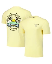 Image One Men's and Women's Gold Cal State Long Beach The Scenic Comfort Colors T-Shirt