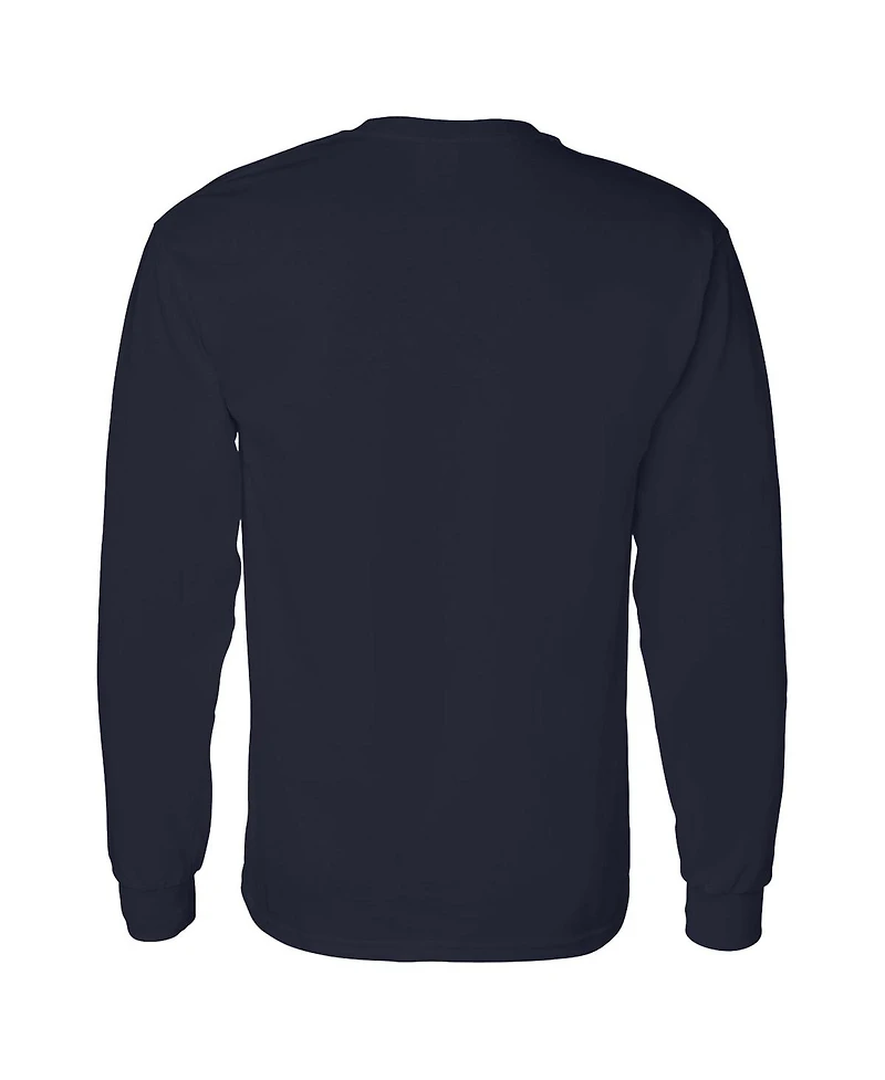Checkered Flag Sports Men's Navy Daytona International Speedway 2025 500 Logo Long Sleeve T-Shirt