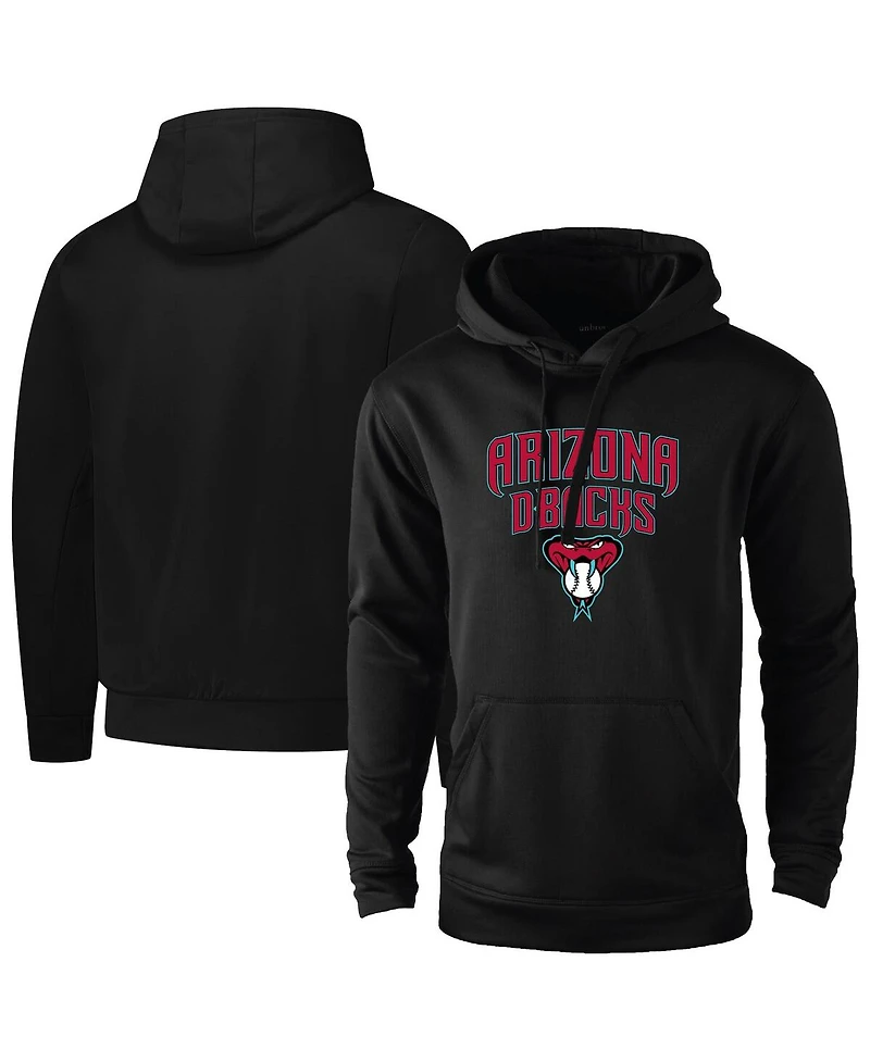 Dunbrooke Men's Black Arizona Diamondbacks Champion Pullover Hoodie