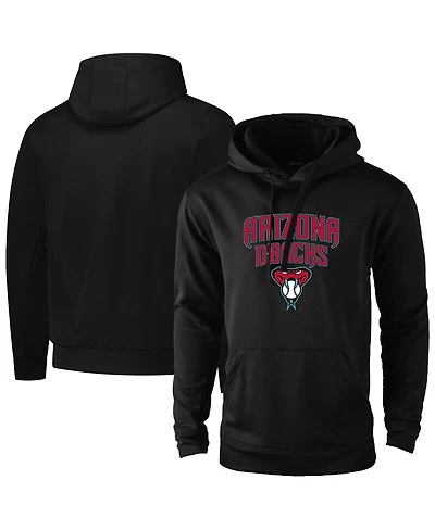 Dunbrooke Men's Black Arizona Diamondbacks Champion Pullover Hoodie