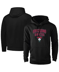 Dunbrooke Men's Black Arizona Diamondbacks Champion Pullover Hoodie