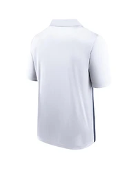Fanatics Men's White Detroit Tigers Iconic Parameter Sublimated Polo Shirt