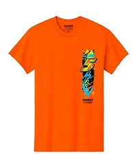 Hendrick Motorsports Team Collection Men's Orange Kyle Larson Neon Name Number T-Shirt