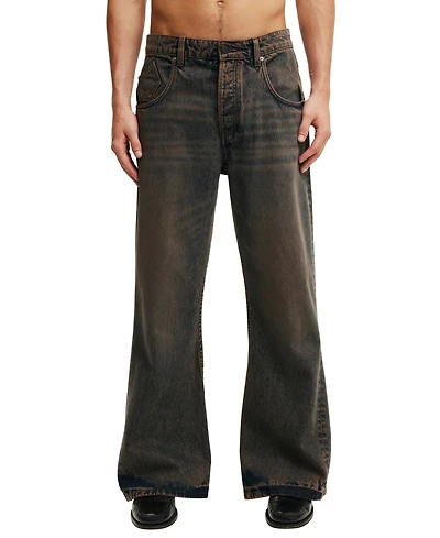 Cotton On Men's Baggy Bootcut Jeans