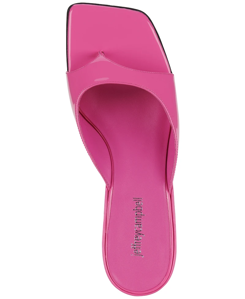 Jeffrey Campbell Honey-Bun Sculpted Demi-Wedge Sandals