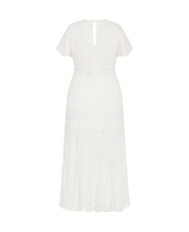 City Chic Plus Christa Lace Dress
