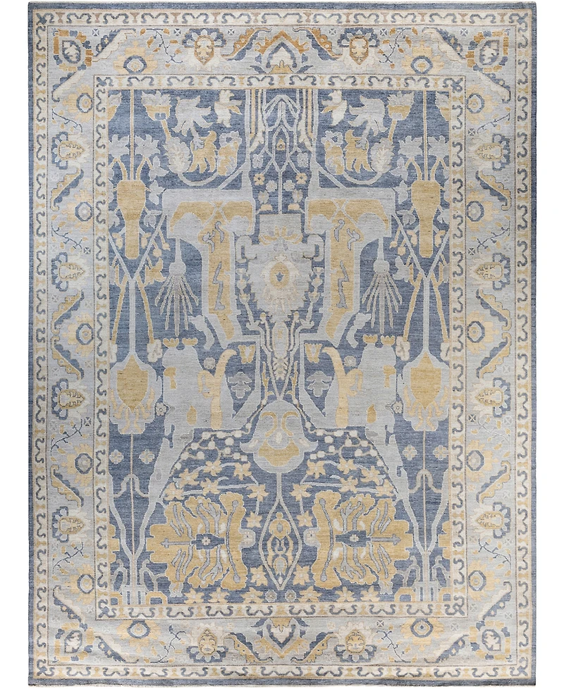 Adorn Hand Woven Rugs Colorful Oushak M1945 10'2''x13'8'' Area Rug