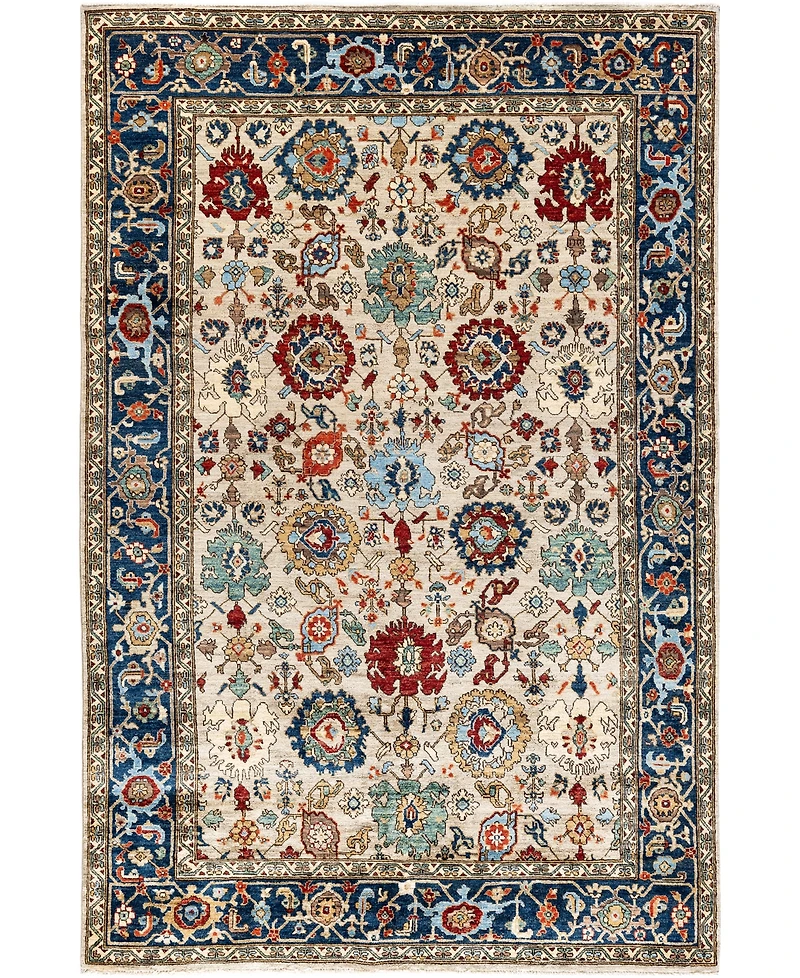 Adorn Hand Woven Rugs Serapi M1945 6'x9' Area Rug